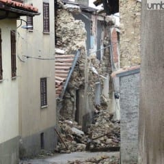 Terremoto, l’Umbria ferita al cuore