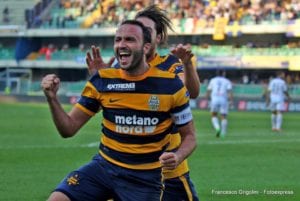 Pazzini (foto Francesco Grigolini - Hellas Verona Fc)