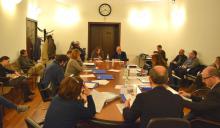 I lavori in prima commissione