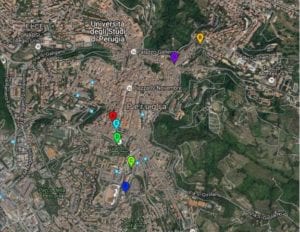 Il 'piano-buche' a Perugia centro