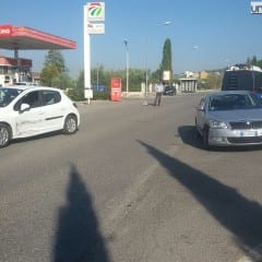 Incidente a Terni: auto ammaccate