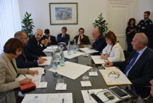 La riunione con la presidente Boldrini