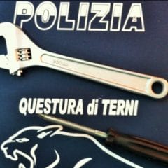Terni, viale Trento: polizia sventa furto