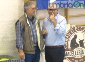 Raffaele e Damiano Basile prima dell'avvio del match