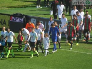 L'ingresso in campo