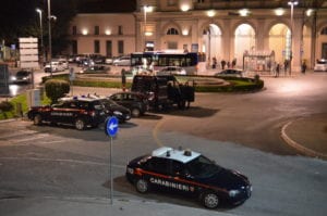 Intervento dei Carabinieri in zona Fontivegge Perugia