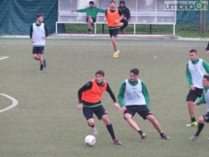 Simone Palombi in azione giovedì