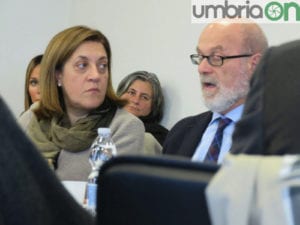 Catiuscia Marini e Alfiero Moretti