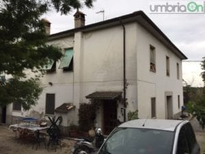 La palazzina inagibile