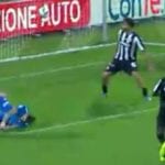 Ascoli-Perugia, il gol di Dezi