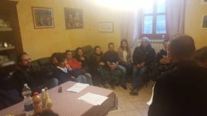 I lavoratori della Coop di Norcia