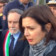 Sisma, Laura Boldrini in visita a Cascia