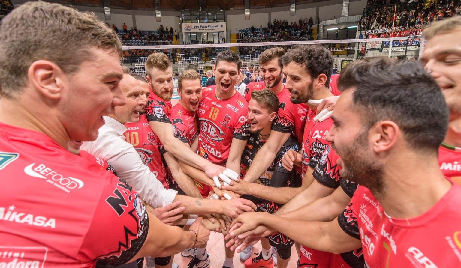 Volley, Sir: esordio positivo per Bernardi