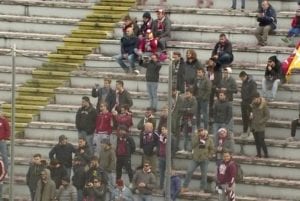 Perugia-Trapani, la curva siciliana