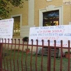 Sisma, scuole a Terni: protesta a Gabelletta