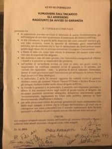 L'atto di indirizzo delle opposizioni