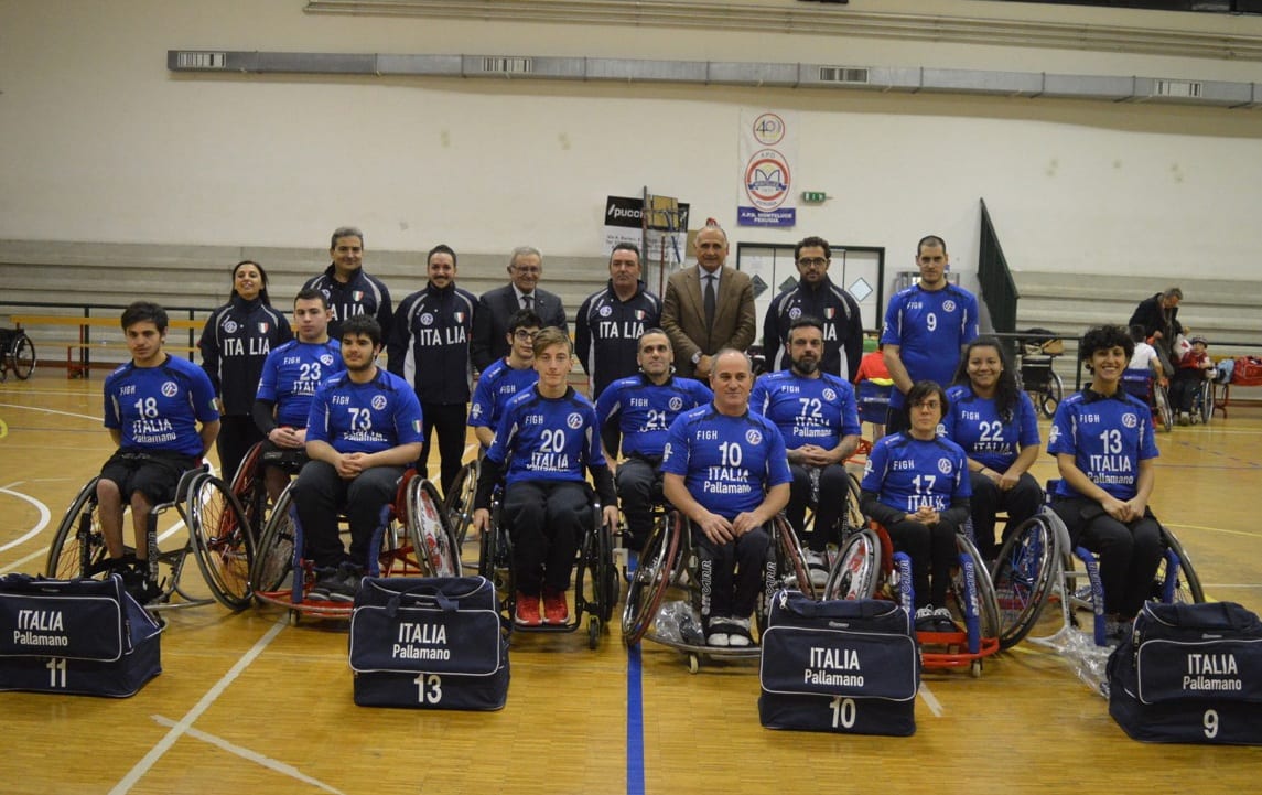 Wheelchair handball, Perugia veste l’azzurro