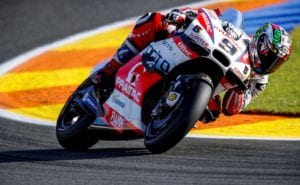 Petrucci a Cheste (foto Pramac Yakhnich)