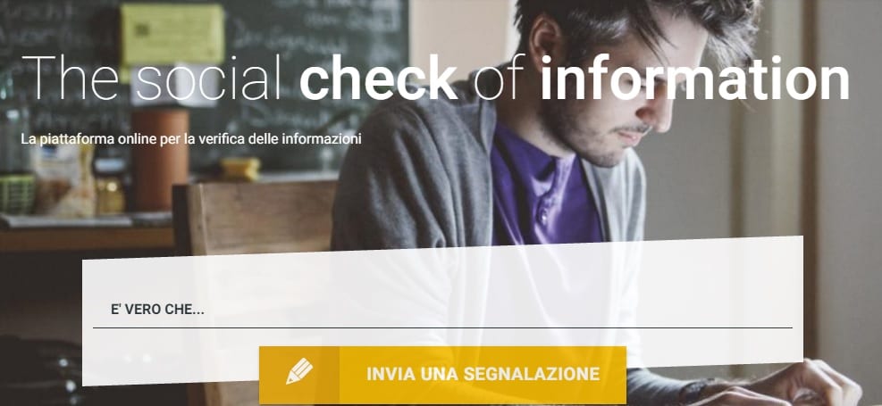 Social network, quello che verifica le notizie