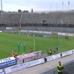 Ascoli-Perugia, spalti vuoti al Del Duca