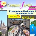 Spello, Comuni Fioriti 2017 - locandina