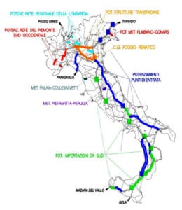 L'intero tracciato dell'opera