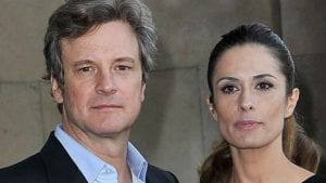 Colin Firth con la moglie Livia Giuggiol