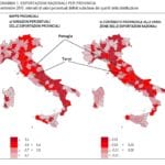 cartografia contributo esportazioni Perugia e Terni