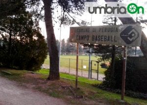 Perugia, Percorso Verde Pian di Massiano campo baseball