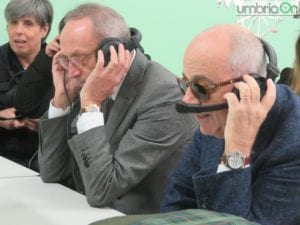 Luigi Carlini e Ulrico Dragoni durante la prova 