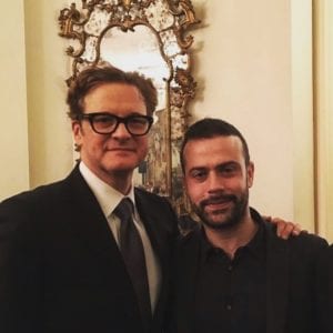 Colin Firth e Giovanni Guidi