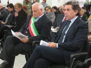 Leopoldo Di Girolamo e Carlo Ottone durante la messa