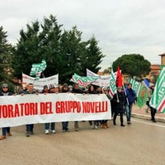Ex Novelli, sindacati: «Vogliamo chiarezza»