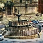 perugia foto storica fontana maggiore