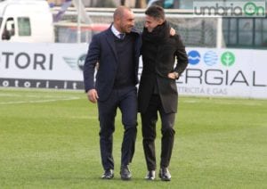 Cristian Brocchi e Benito Carbone