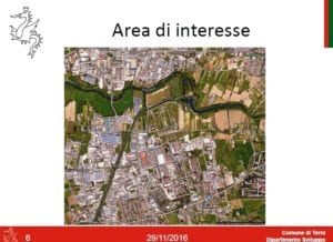 L'area di interesse