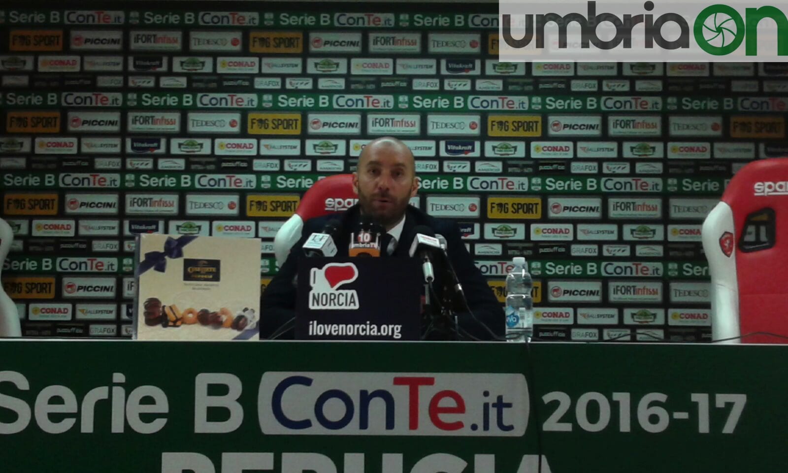 Perugia-Cesena 3-3, Bucchi furioso