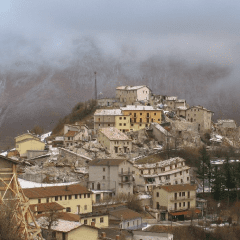 Terremoto in Umbria, arriva anche il gelo