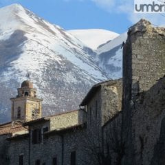 Sisma e neve, donato fieno per il bestiame