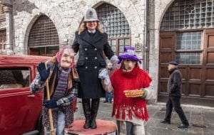 La befana del vigile a Perugia