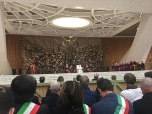 L'udienza del Papa