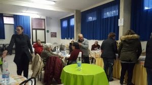 Il pranzo degli ospiti al Tre isole di San Feliciano 