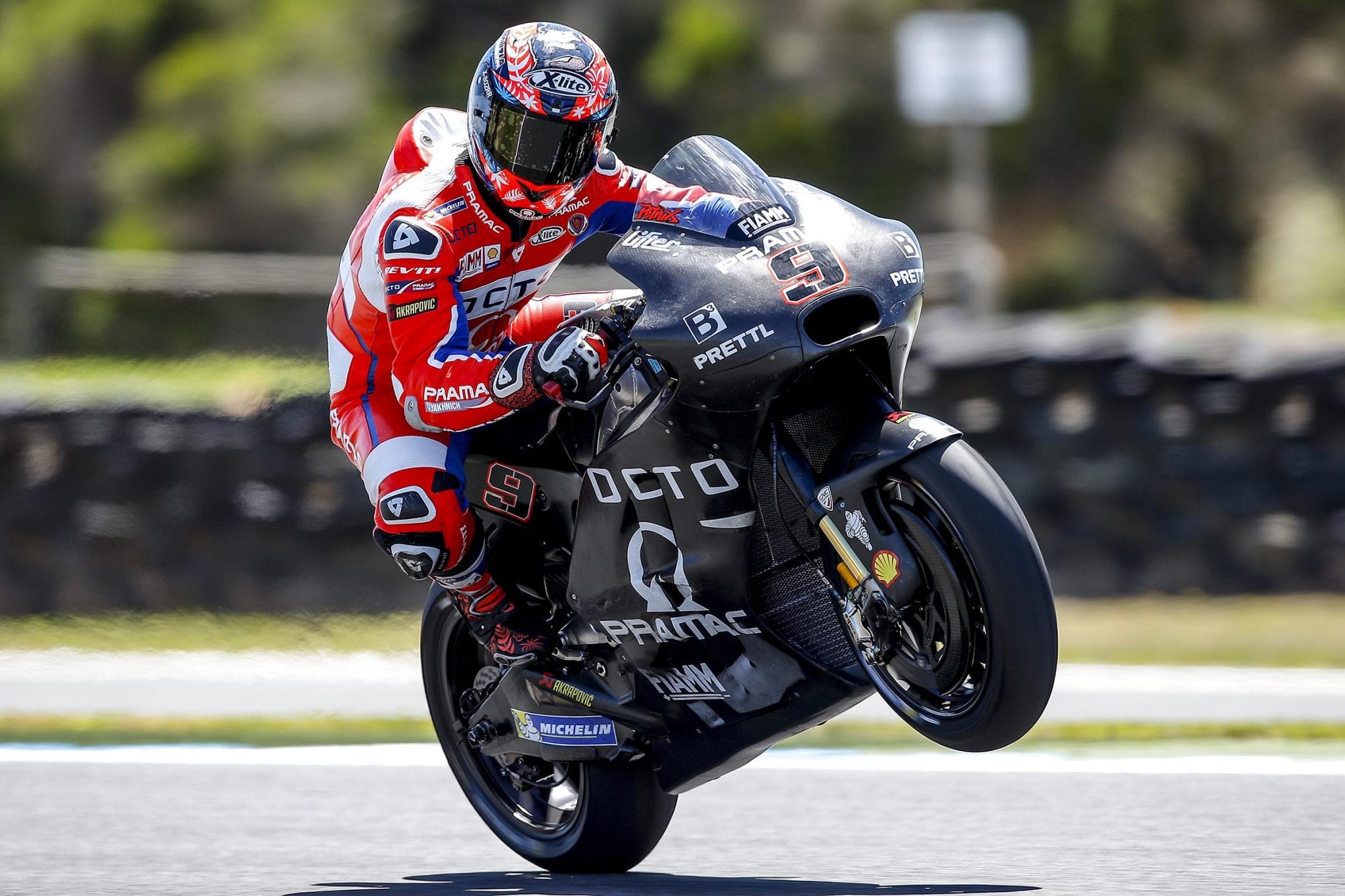 MotoGp, test Australia Petrucci migliora