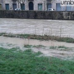Foligno, fiume Topino ‘osservato speciale’