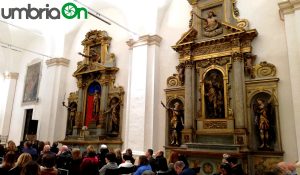 Perugia riapre la chiesa di San Fortunato messa inaugurazione Università Stranieri