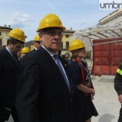 Sisma, a settembre Tajani torna a Norcia