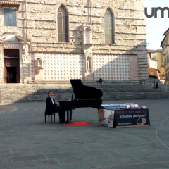 Il ‘pianista fuori posto’ è tornato a Perugia