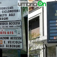 Perugia, 075 inattivo: eliminati i cartelli