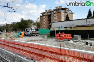 stazione Ponte San Giovanni lavori sottopasso