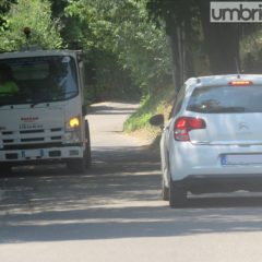 Terni, Maratta Alta: «Strada pericolosa»